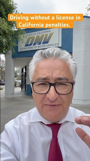 Driving without a license￼