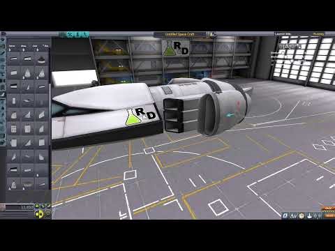 KSP w/Moon - Scratchbuilt Experimental Aircraft - Silent Stream