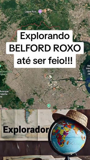 Explorando Belford Roxo com Google Earth e Maps
