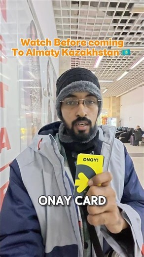 If Almaty is on your plans,stop.You need this ONAY card #travel #couple #shorts #almaty #youtube