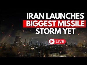 Iran War LIVE: IRAN UNLEASHES ‘HELLFIRE’ On Israel | Jerusalem Quakes Under Iranian Storm | Tehran