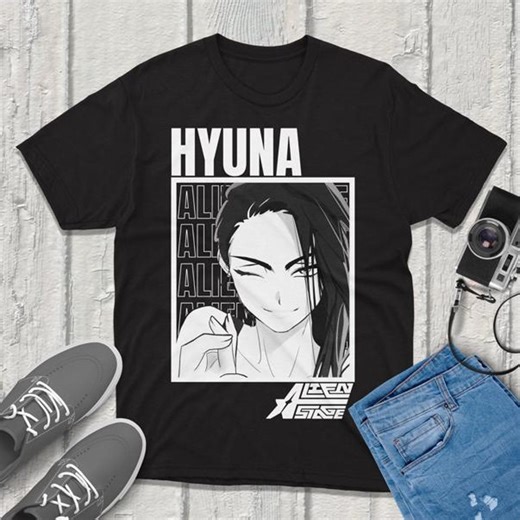 Hyuna Alien Stage Shirt Fanmerch ALNST Merchandise - Etsy