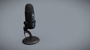 Blue Yeti Microphone - Download Free 3D model by Antony Morsas (@antonymorsas)
