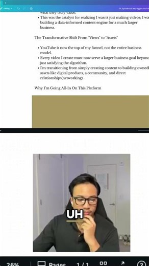 From Content to Assets: How I Built My Online Community! #shorts