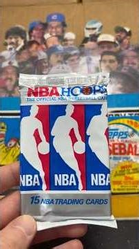 1990 NBA Hoops Basketball #basketballcards #nbacards #nbahoops #packopening #junkwax
