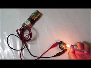 Bimetal type temperature sensor operation test 센서 동작 시험