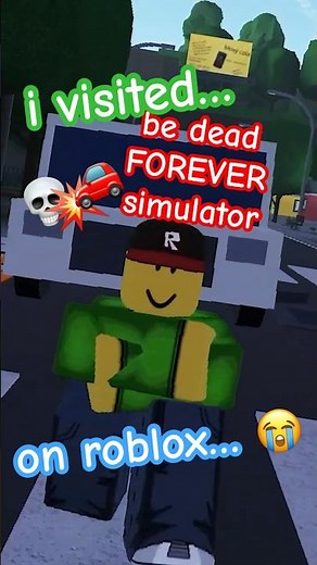i visited be dead FOREVER simulator On #Roblox 💀