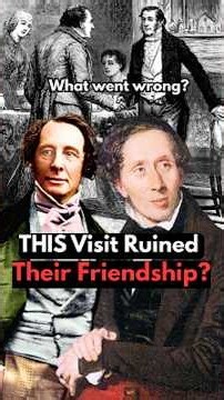 Charles Dickens & Hans Christian Andersen: What Went Wrong? #historyhit #briefhistory #historyfacts
