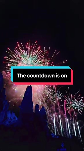 How many days are left on your countdown 👀 #disney #disneyland #fireworks #happyplace #vibes @Disney Parks