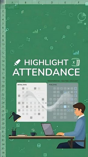 How to Highlight Absent Cells in Excel (Fast & Easy)