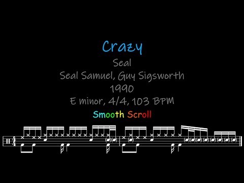 Crazy, Chords, Lyrics and Timing