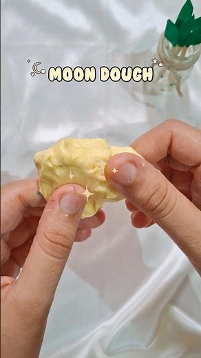 ⋆. 𐙚 Moon Dough⋆. #diy #craft #craftideas #clay #slime #ytshorts #viralshorts #tutorial