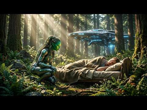 The Alien Woman Was Shocked When She Found a Naked Earthman Sleeping | Sci-Fi Story