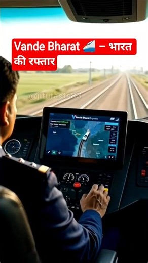 वंदे भारत: रफ्तार जो बदल रही है भारत की तस्वीर! 🚄🔥 #shorts