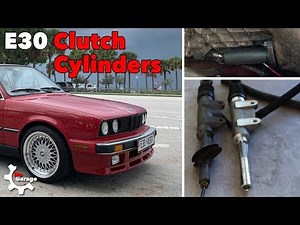 E30 Clutch Master and Slave Cylinder Installation