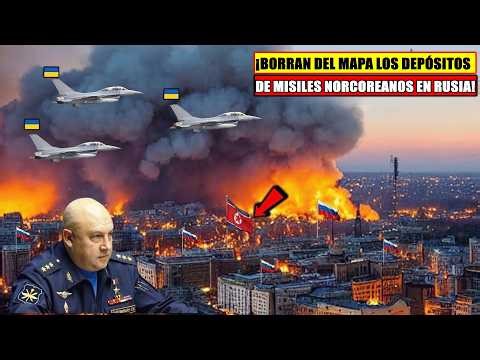 ¡Putin convoca a Kim Jong-Un! ¡Ucrania bombardea con F-16 secretos arsenales de misiles norcoreanos!
