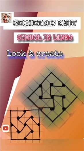 گره نشان آسانDesign | Symbolic Geometric ‪@leila_artgallery‬