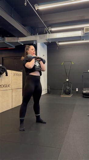 Double KB Clean & Squat