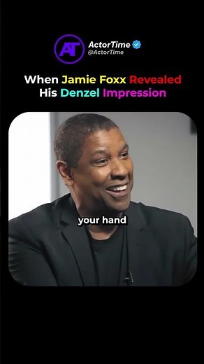 Jamie Foxx’s Denzel Impression Is Too Good😂
