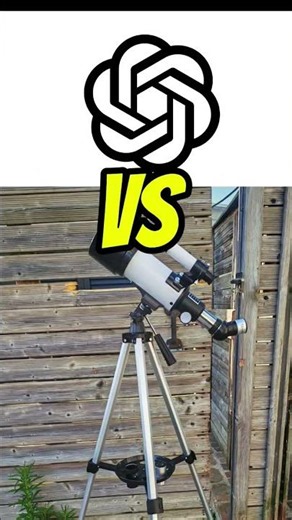 chatgpt vs mon télescope 🔭 #space