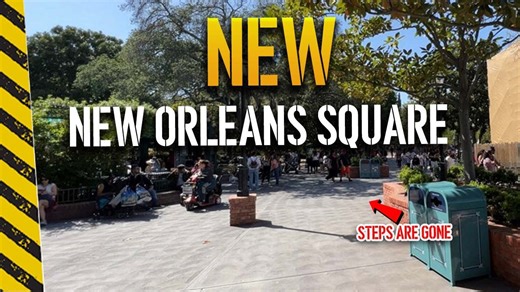 Walls Down in New Orleans Square — The Transformation is Stunning!