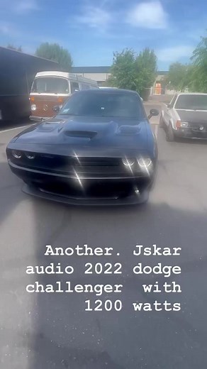J’s Skar audio installation on 2022 dodge challenger 2 12s ported enclosure SDR SUBS | J's Alarms Jose Sanchez | Facebook