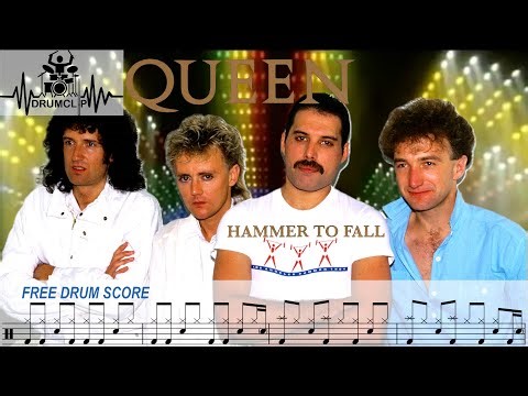 Queen - Hammer to Fall (Drum Score)