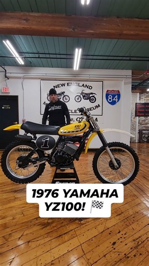 Kaplan America 🇺🇸 on Instagram: "1976 YAMAHA YZ100! 🏁 EBAY AUCTION HERE - https://www.ebay.com/itm/366186031001"