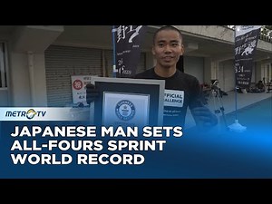 Ryusei Yonee Breaks 100m World Record… On All Fours!