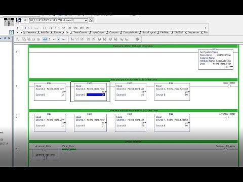 RSLogix 5000 Fecha y Hora con GSV , Date and Time using GSV, parte 2