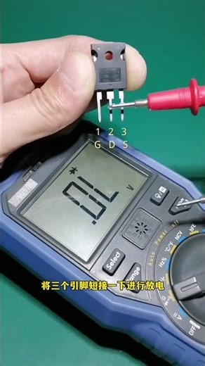How does a multimeter detect field effect tube technology?