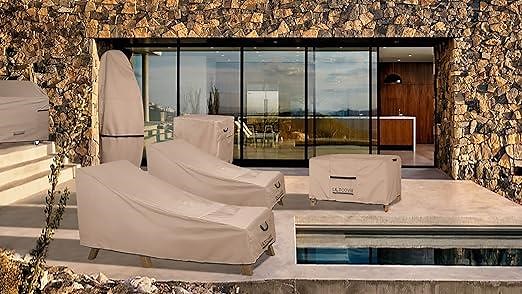 ULTCOVER Outdoor Chaise Lounge Chair Cover