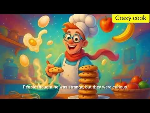 Crazy cook.short English story for kids.bedtime story for kids.