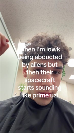 Mid haircut #uzi #fyp #relatable #alien | aliens