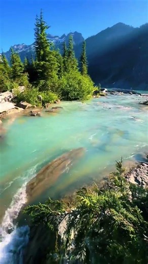 Blanca lake is one of the most gorgeous mountain lakes i have... #Shorts #wamountainlakes