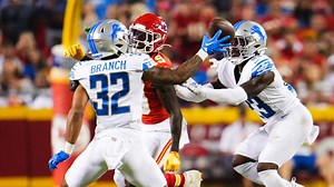 Can't-Miss Play: Brian Branch pick-sixes Mahomes after Toney's drop