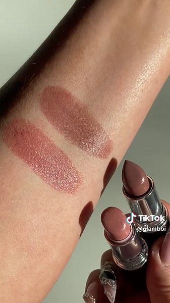 Comparing MAC Lustreglass Shades: Thanks It's MAC vs Alone Time