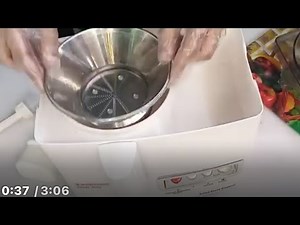 How to use apple juicer machine|| fresh juice at home