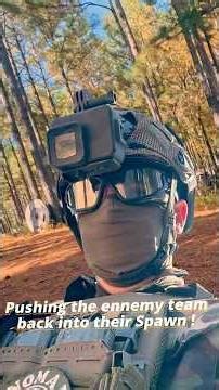 Airsoft - Can you guess how many hits in one push?