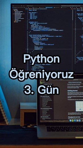 Python Öğreniyoruz 3. Gün #c #beginner #tutorial #example #algoritma #algorithm #explore #softwareengineer #visualstudio #programming #cpp #csharp #yazılım #programlama #kodyazmak #öğretici #programlamadili #yazılımöğren #yazılımmühendisliği #softwaredeveloper #softwareengineer #coding #codinglife #codingtiktok #codingmemes #coder #programminghumor #programmingmemes #python #java #pythontutorial #pythonlearning #pythonöğren #pythonprogramming #pythonsoftiktok #pythonprogrammer