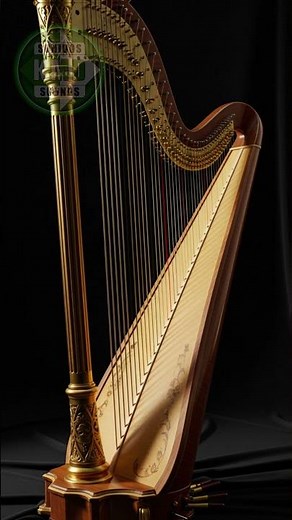 🎶 Sonido de Arpa Real ✨ – Musica Magica y Elegante 💖 – Instrumento Musical Increible 🌟