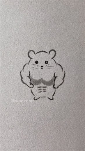 Drucee Art | How to Draw Cute Things on Instagram: "Cute Things to Draw When Bored - day 221 . . How to Draw Cute mouse  . . #mouse #rat #cute #draw cutethings drawing easy sketch tutorial art artist artidea artistofinstagram howtodraw beginner kawaii fyp druceeart art drawing #sunomusic"