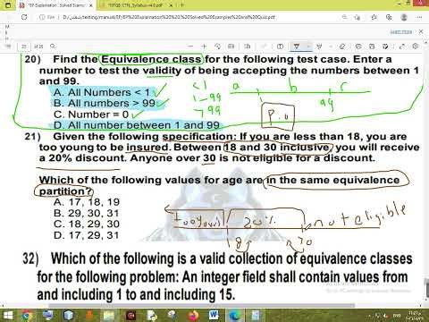 Equivalence partitioning practical lab 7 Wolf academy