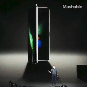 193K views · 1.3K reactions | We have finally witnessed the Samsung Galaxy Fold, and WOW is it a stunner. | Mashable | Facebook