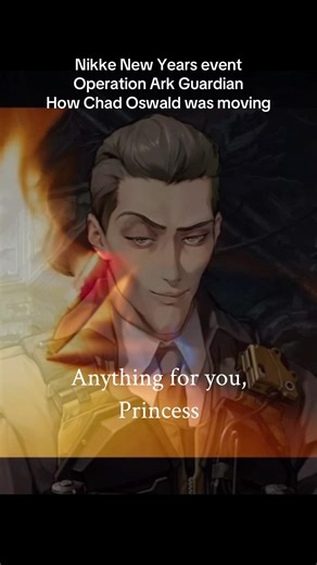 Oswald from Nikke is probably my favorite male character. #gaming #anime #nikke