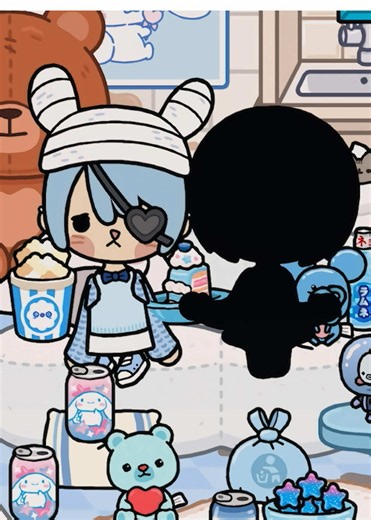 weird / cutecore room idea 🩹🏥👁️ #токабока #tocaboca #토카보카 #cutecore #creepycute