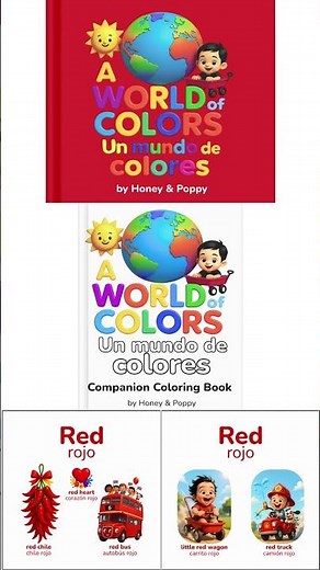 A World of Colors - Un Mundo de Colores 🟥🟨🟦🟩 #colores #colors