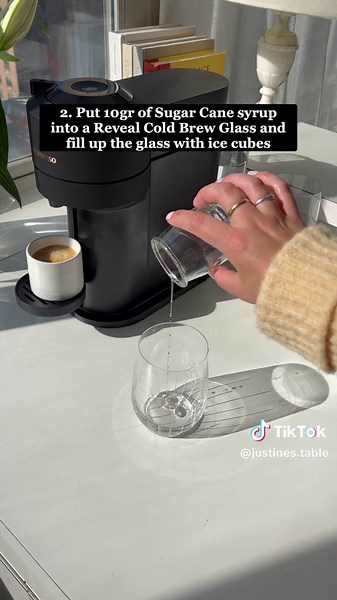 Whiskey Essence Iced Coffee Recipe with Nespresso