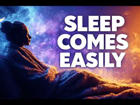Sleep Comes Easily Tonight 🌙 Guided Sleep Meditation for Insomnia & Anxiety #darkscreen #sleep #rest