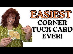 DIY Corner Tuck Card Anyone Can Make!